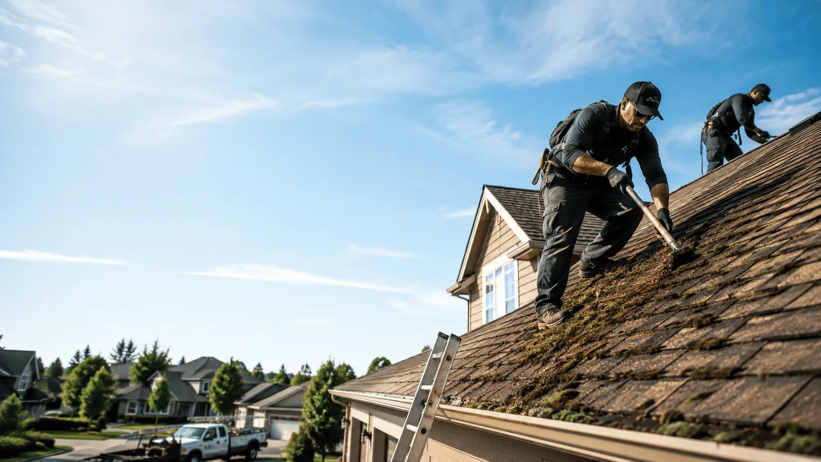 Roof Moss Removal in Springville, UT near me